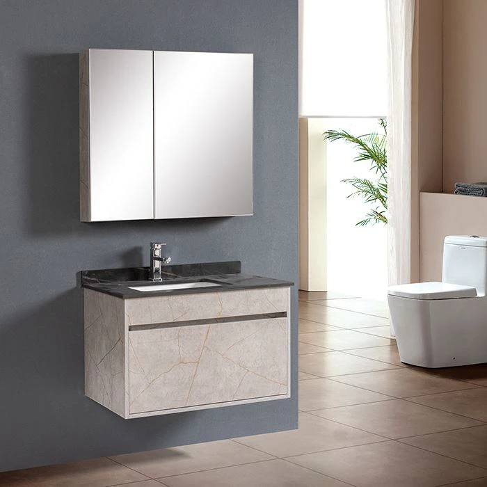 Blåt toiletbord